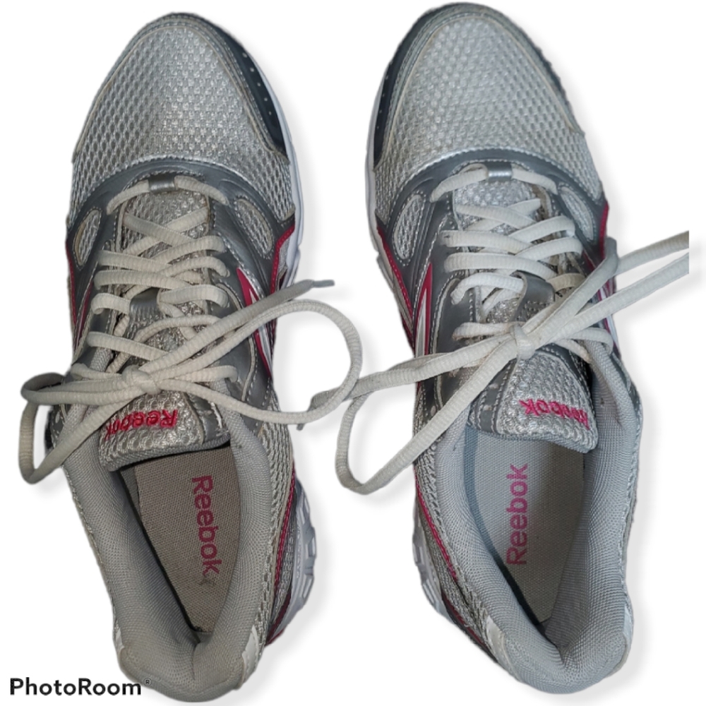 **SOLD**Reebok Running Shoes DMX Ride Pink Grey White Size 9 (EUC) - Picture 3 of 10
